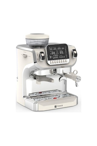Vosco VST-520ECB Tek Kazanlı Öğütücü ve Espresso Makinesi