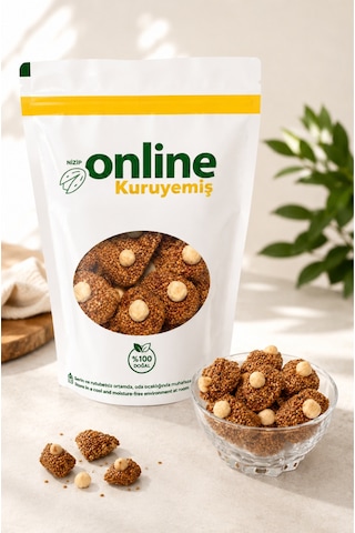 Lokum Fındıklı Susamlı - 250 Gr