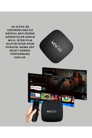 4k Medya Kutusu Hdmı-usb Bağlantılı Android Tv Çözümü
