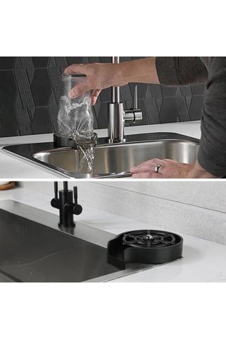 BUFFER® Yüksek Basınçlı Otomatik Bardak Yıkama Aparatı Durulayıcı