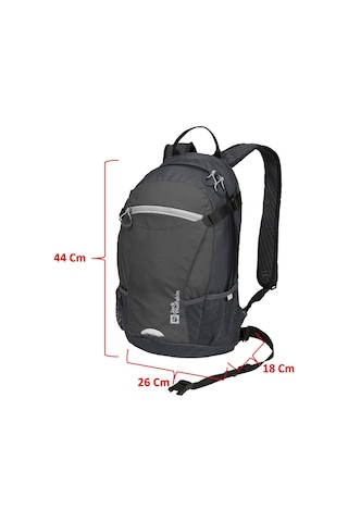 Jack Wolfskin 2010303 44x26x18 12lt Velocity 12 Gri Unisex Spor Çanta 001