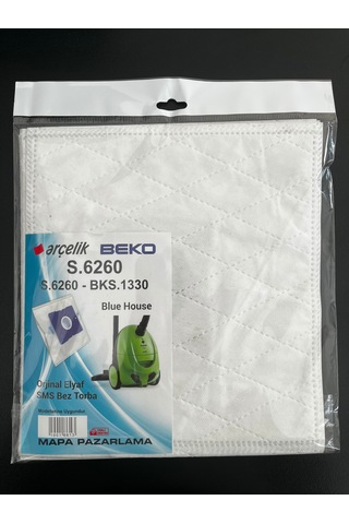 Arçelik Uyumlu-beko S6260-bks1330 Süpürge Sentetik Toz Torbası