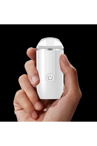 Gajeena Taşınabilir Beyaz Tıraş Makinesi, Usb-c Şarj, Kompakt Tasarım