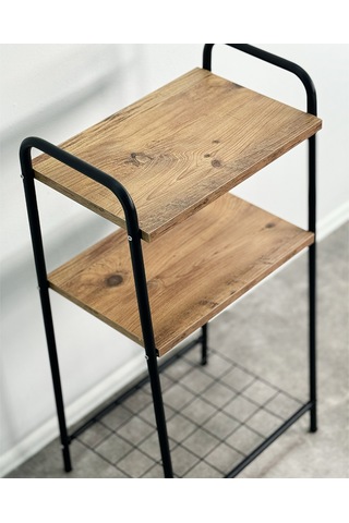 Yan Sehpa 2 Katlı Raflı Orta Sehpa 5505