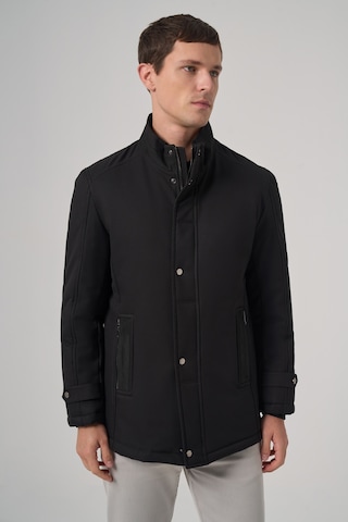 Morven Erkek Siyah Aston Çıtçıtlı Yan Cepli Dynamic Fit Rahat Kesim Mont 26ks024004001 Siyah