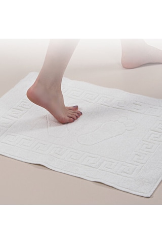 Serra 5 Adet %100 Pamuk En Iyi Emici Ayak Havlusu Konforlu Banyo Paspası 50x70cm Diğer