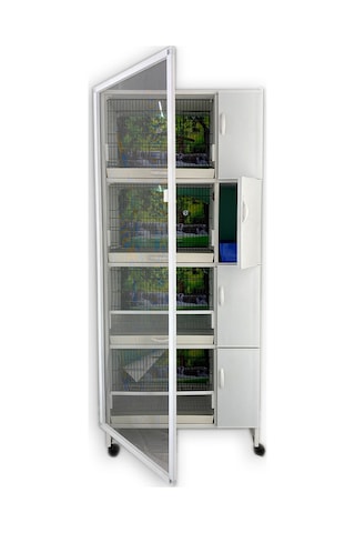 İstanbul Kafes Model 1y Pvc Kuş Dolabı