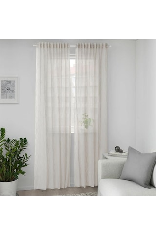 Ikea Glesgroe Tül Perde 145x300 Cm Beyaz