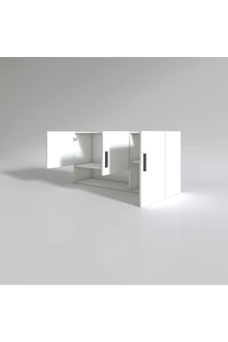 Kenzlife Hazır Mutfak Mirena32 Byz 060 120 32 Mutfak Banyo Dolabı Kapaklı Raflı