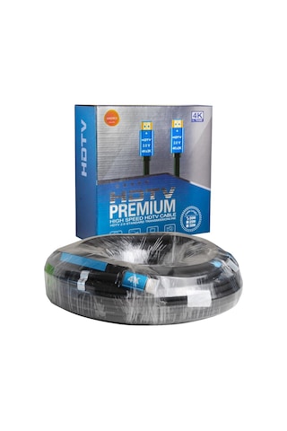 Hiremco 4K Hdmi Kablo 2.0V Bakır Kaplama 20 Metre