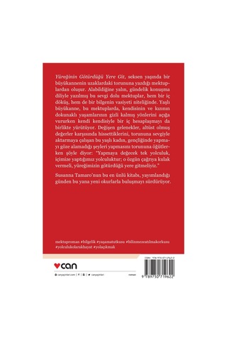 Yüreğinin Götürdüğü Yere Git - Susanna Tamaro - Can Yayınları
