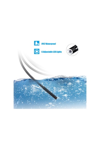 Tenfowee 3'ü 1 Arada Endoskop, Ip67 Su Geçirmez, Type-c/android/pc Bağlantı, 10m Esnek Kablo, An100 5.5mm 10m