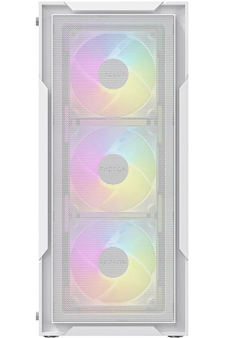 Fazeon F11 750w 80plus Bronze Mesh 4x120mm Rgb Fanlı Atx Beyaz Bilgisayar Kasası