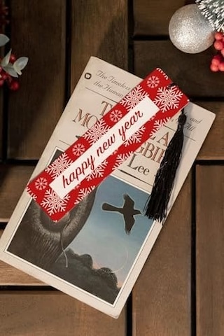 Happy New Year Tasarımlı Kitap Ayracı