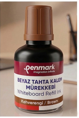 Kahverengi Yazı Tahta Kalemi Mürekkebi 30 Ml 2 Adet Penmark Tahta Kalemi Mürekkepi Kolay Silinebilir Doldurulabilir