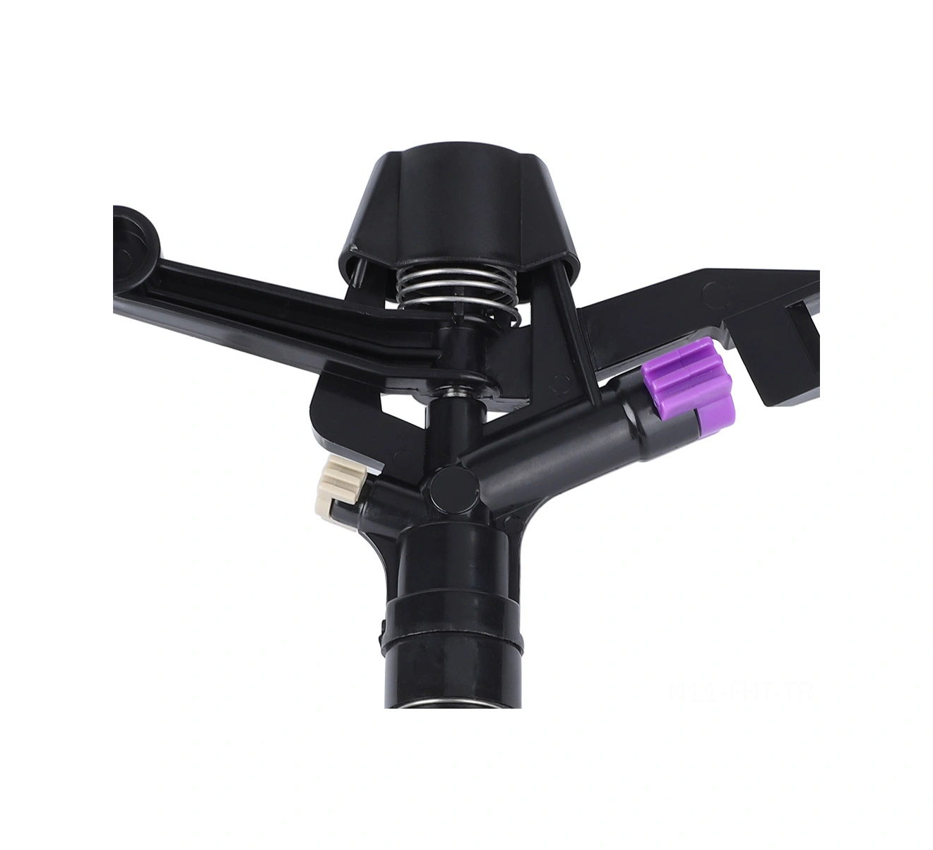 Hangfox Plastik 3/4" Çift Nozzle 360 Derece Ayarlanabilir Sulama Sprinklerı - Bahçe, Çim, Tarla İçin Su Tasarruflu Ve Dayanıklı