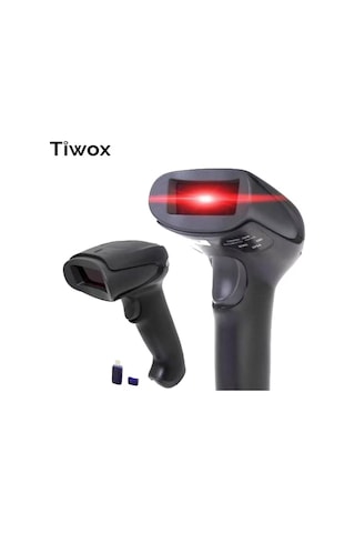 Tiwox Vsk-118 2d Usb Kablosuz Karekod Ve Barkod Okuyucu