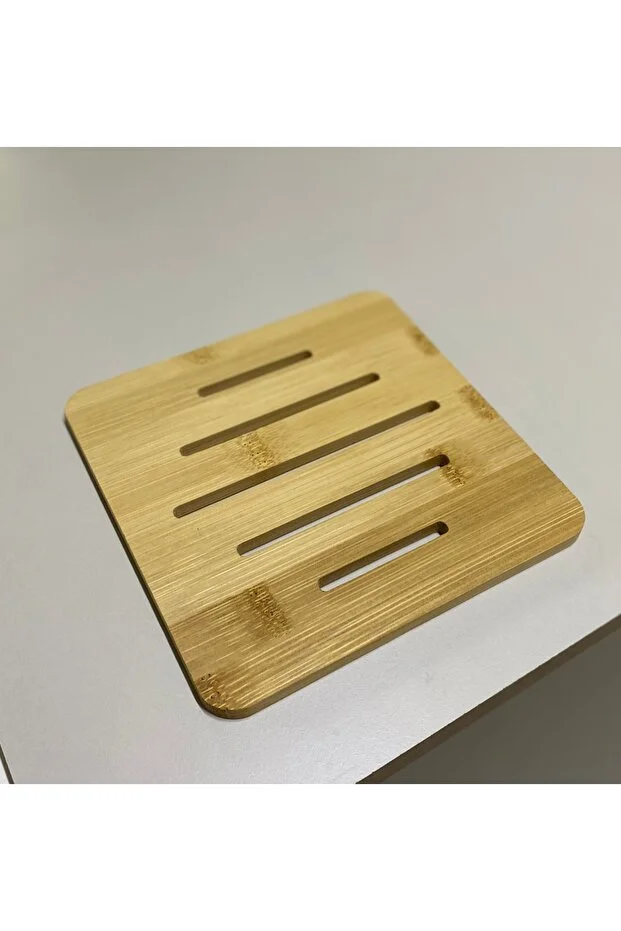 Bambu Nihale Tencere Ve Çaydanlık Altlığı Sarı