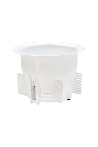 Omnisoft FLR F064 Çift Kapaklı Sessiz Wc Kapağı Beyaz