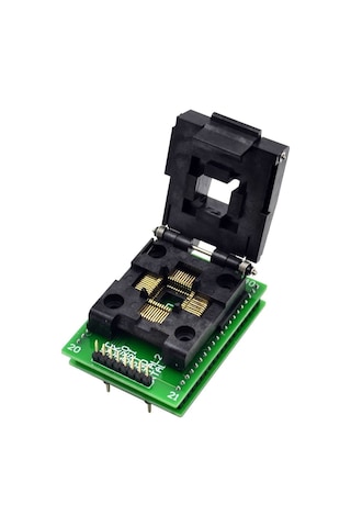 Tqfp44 Qfp44 - Dıp40 600 Mil Programlama Adaptör Atmel Avr