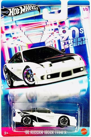 Hot Wheels 90's Street Scene 96 Nıssan 180sx Type X Jcb57