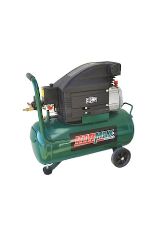 Rtrmax RTM750 2 Hp 8 Bar 50 LT Yağlı Hava Kompresörü Yeşil