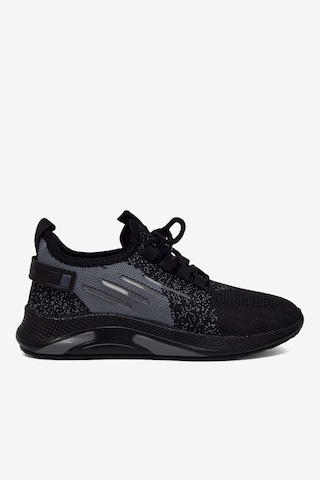 Tonny Black Hafif Taban Nefes Alabilir Rahat Spor Ayakkabı Unisex Siyah Füme Spor Ayakkabı Tbtklc030 Siyah - Füme