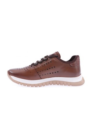 Dgn 15246-22y Erkek Bağcıklı Casual Sneakers Ayakkabı Taba Benfica