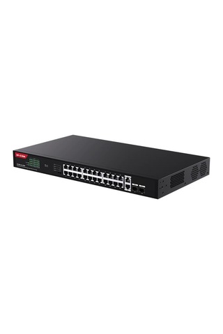 Ip-Com G1128-24-410W  24 Port Gıgabıt +2xgb RJ45/SFP Uplınk 370W Poe Rackmount Swıtch