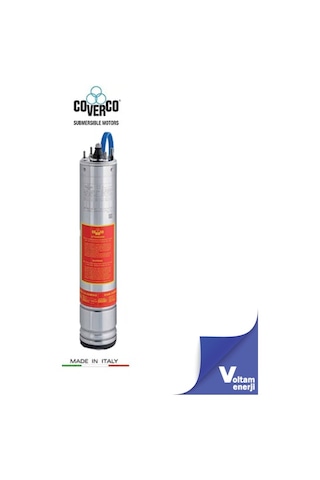 Coverco 4" 3hp Monofaze 220 V İthal Tek Dalgıç Motorları
