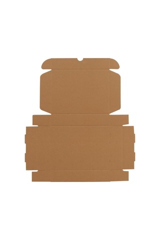26x19x5-25 Adet Kilitli E Ticaret Karton Kargo Kutusu 1
