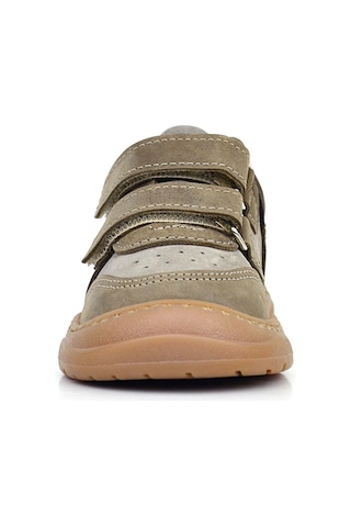 Rakerplus Schaggy Hakiki Deri Kum Gri Bebek Spor Ayakkabı Kahverengi