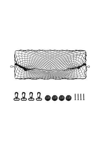 Monyee Otomobil Bagaj Ağı 90x40cm - Suv İçin Poliester Stretchy  Depolama Ağı, Ağır Eşyaları Sabitler Ve Arabayı Düzenli Tutar