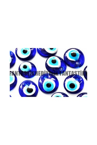 Nazar Boncuğu Cam Nazarlık (Adet Seçenekli) No:0 Çap 4,5Cm