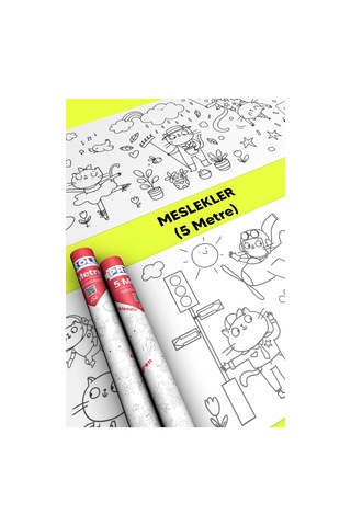 Meslekler Boyama Kağıdı