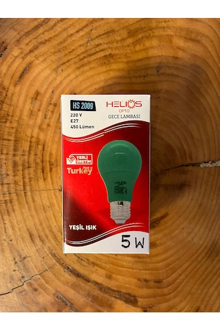 Helios Hs-2009y Yeşil Işık Gece Lambası