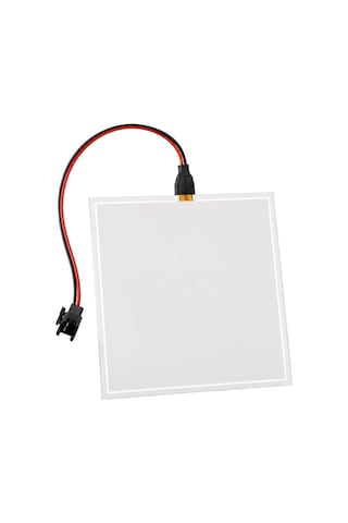 Pm-37724 100x100mm Elektrominesans El 3v Led Panel Mavi Aydınlatmalı Esnek Yapı Renkli