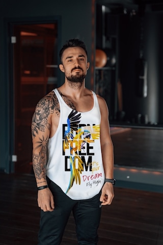 Ndrsports Fitness Atlet Tank Top Dijital Baskı (530689047)