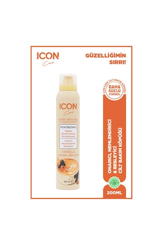Icon Care Cilt Bakım Köpüğü Vanılla Creme-brulee