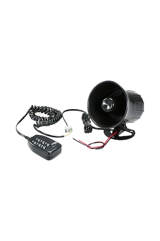 Xiyyadms 12v 30w Otomobil Motosiklet Hoparlörü, Altı Sesli Konuşma Fonksiyonu, Plastik Ve Metal Malzeme