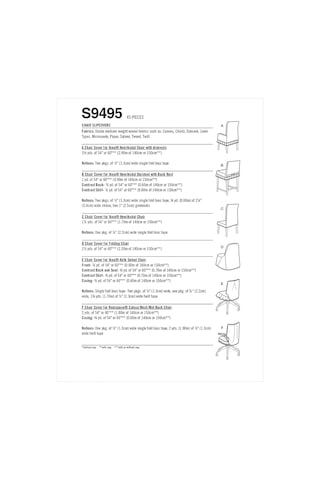 Lexroo Chair Slipcovers-one Sıze -ss9495os Çok Renkli