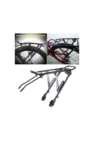 Novahub : Dağ Bisiklet Arka Pannier Rafı Kargo Bagaj Taşıyıcı Altın Döngü Altın