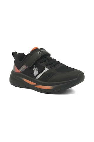 U.s. Polo Assn. Yute Jr 5pr Siyah Erkek Çocuk Spor Ayakkabı 000000000102027923 Siyah-turuncu