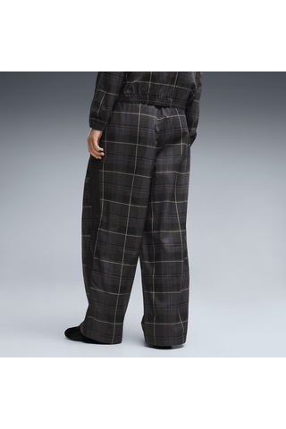 Puma T7 Tartan Kadın Siyah Eşofman Altı 636629-01