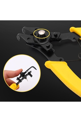 Carrier- Moda Trendleri "4 Uçlu Segman Pensesi - Ergonomik Tutma 1 Adet