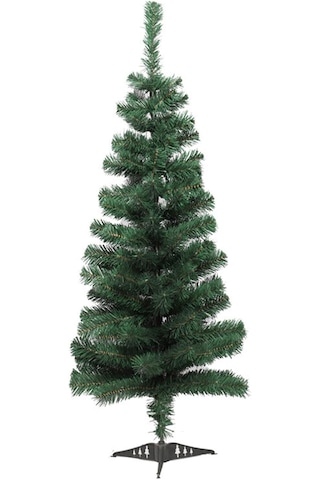 90cm Yılbaşı Ağacı Yeşil Çam Ağacı Plastik Ayaklı 1 Adet