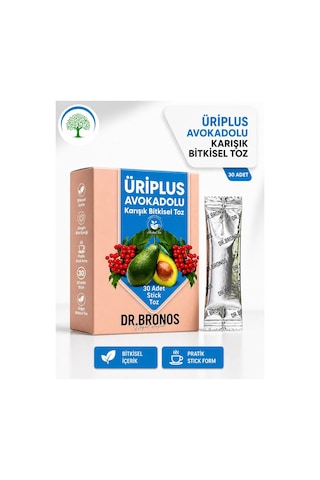 Çareburada Dr. Bronos Üriplus Isırgan Ve Çınar Yapraklı Karışık Bitkisel Toz 30 Stick