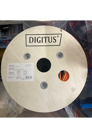 Dıgıtus Cat 6 Halogen Free U/utp Lszh Dk-1613 500 Metre23awg Turuncu