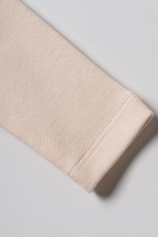 Babycosy Organic Wear Bebek 2li Uzun Kollu Badi %100 Organik Pamuk, Bebek Ve Yenidoğan Serisi - Csy8202 Cream