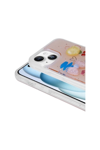 Apple İphone 13 / 14 Uyumlu Kılıf Kabartma Figürlü Parlak Hatreds Minimini Silikon Kapak